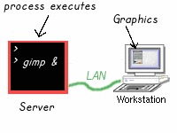 [ejecutando una aplicación remota]