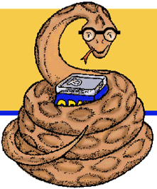 A Guido-like Python image