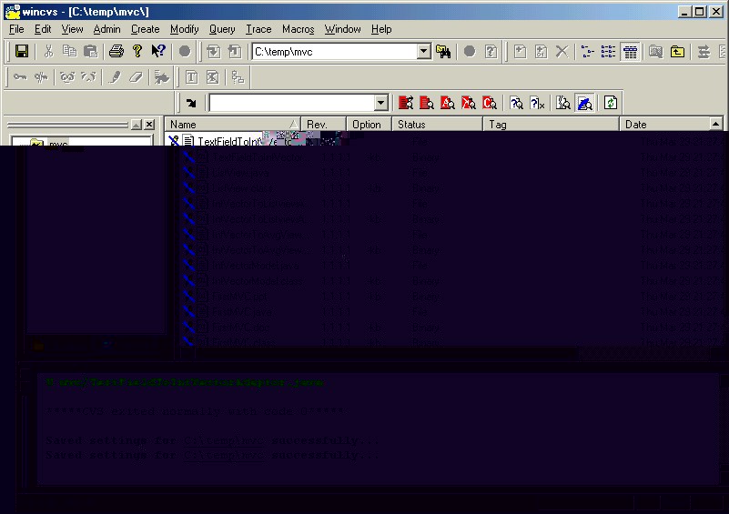 Ventana de elección de archivos para
checkout