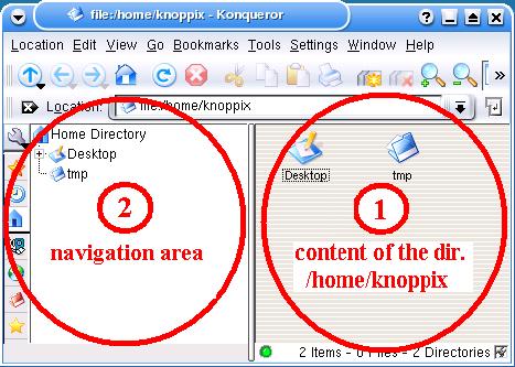 Konqueror-File-Manager-Areas-Window